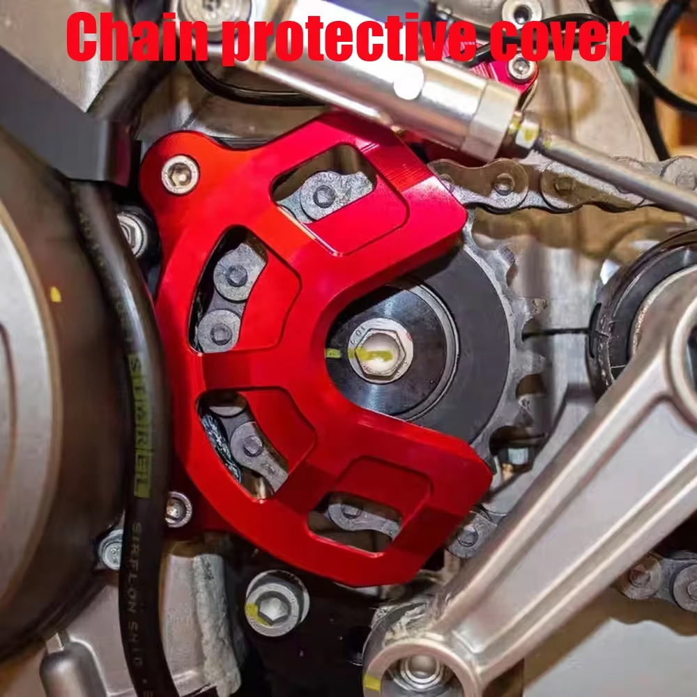 Chain Sprocket Set - Front Sprocket Cover Chain Guard For