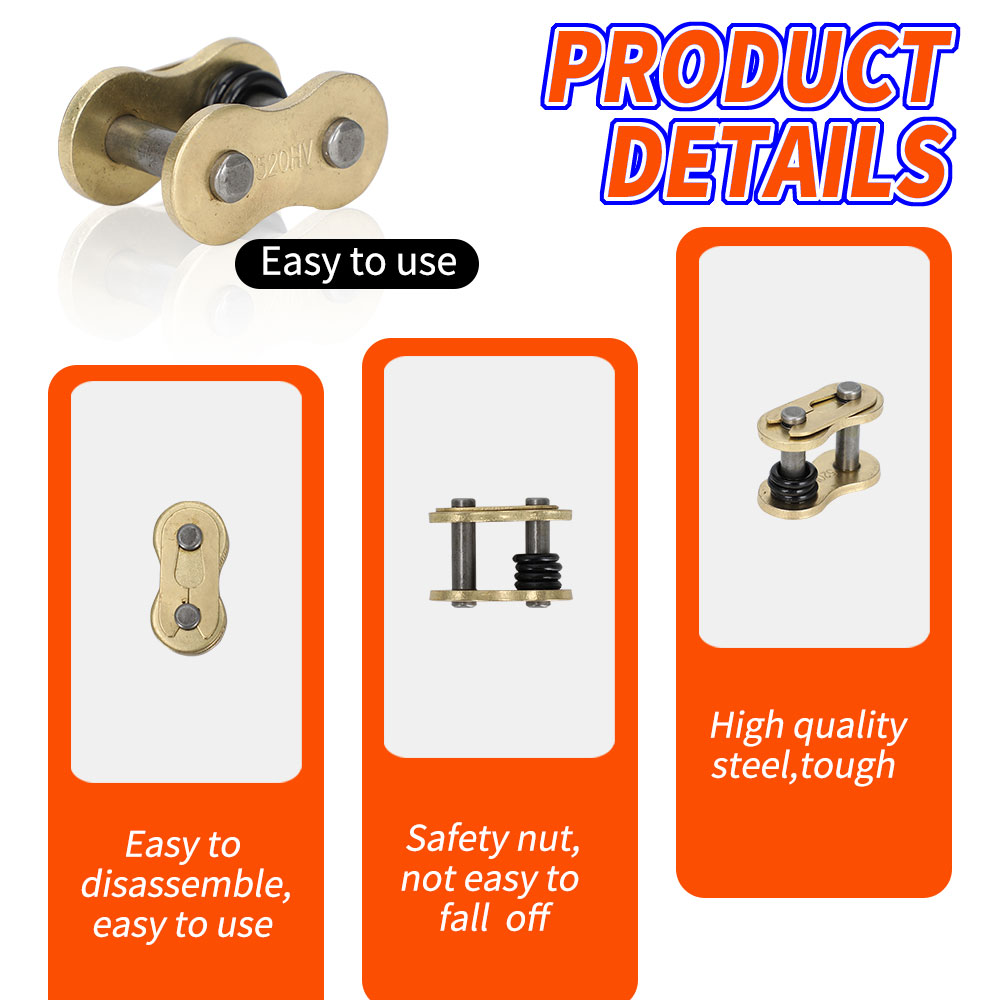 Motorcycle Chain Buckle Ring L - Master Link Chain 评论和价格